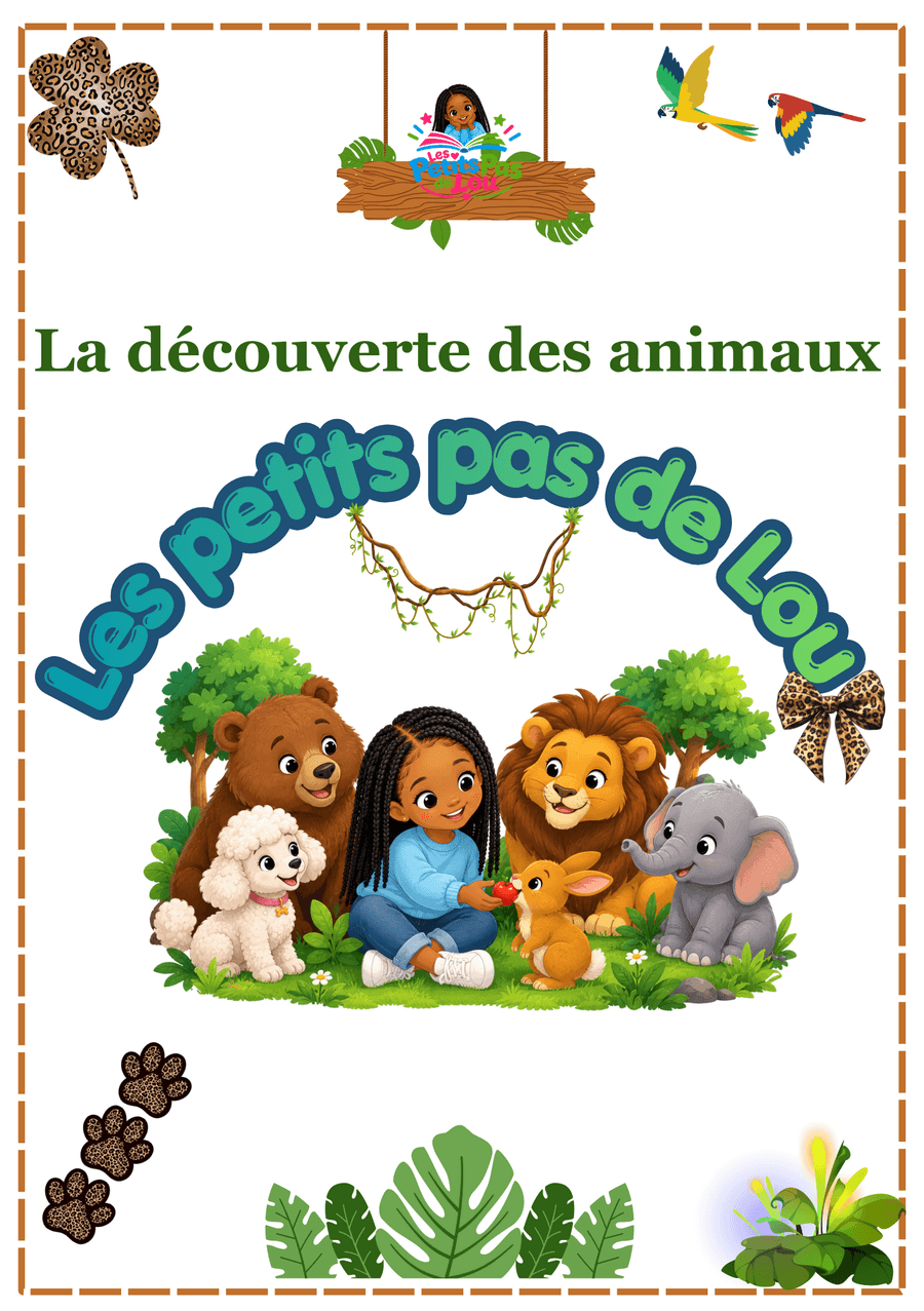 Couverture du cahier La découverte des animaux